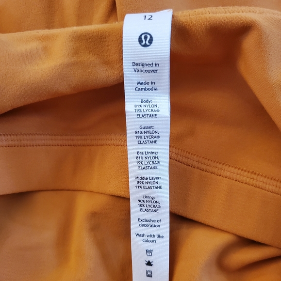 New Lululemon Align Bodysuit 8" Size 12 - Picture 7 of 13